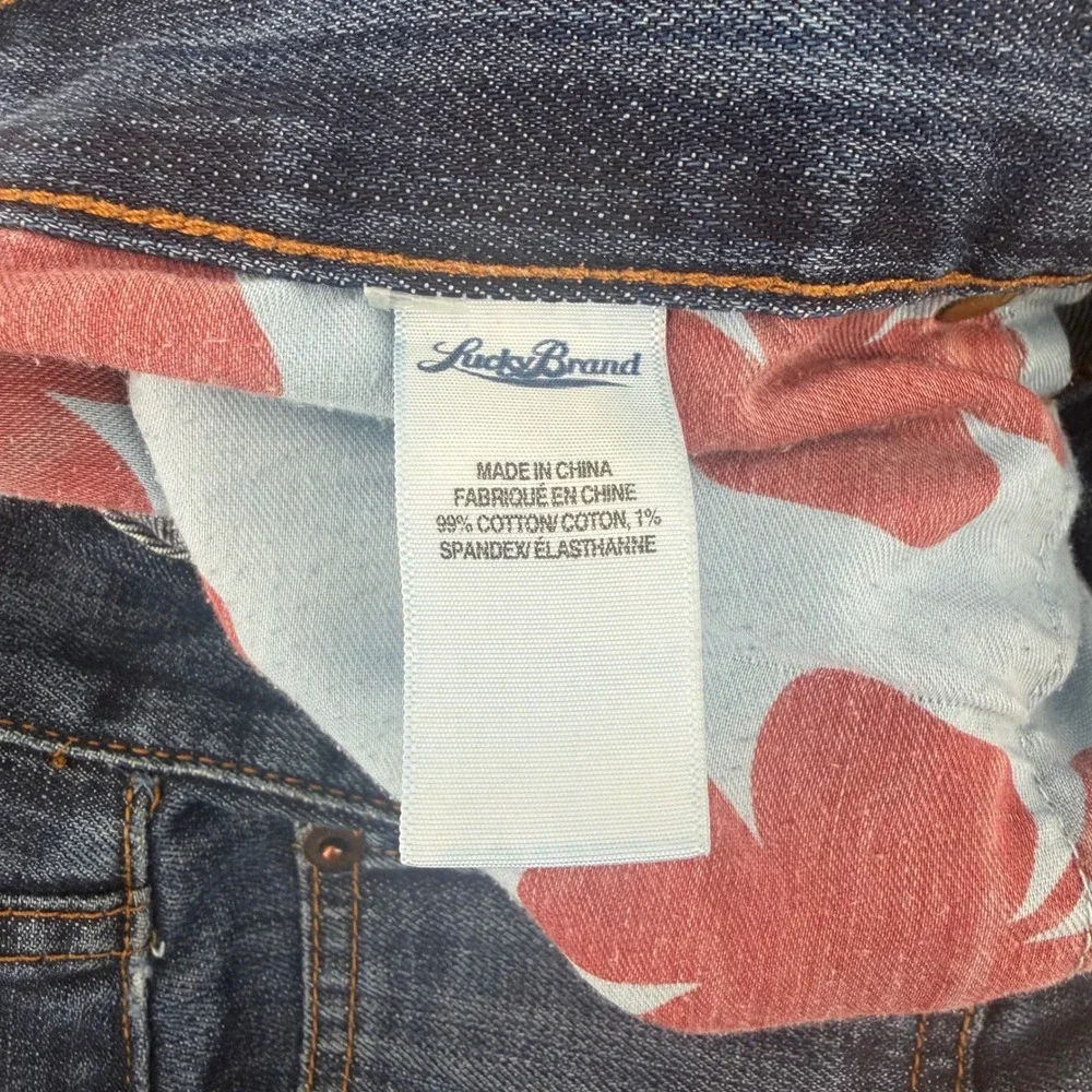 Lucky Brand Jeans‎ Mens 38x34 Blue 121 Heritage Slim Stretch Denim Pants